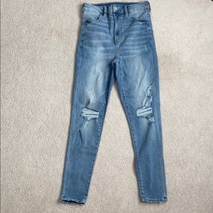 American Eagle ripped jeans